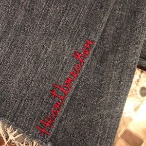 LOFT Heartbreaker Straight Leg Jeans